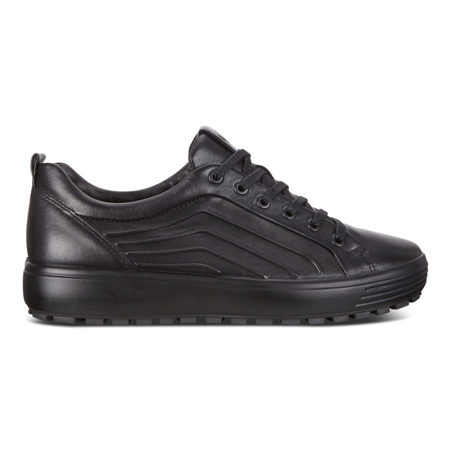 Black Ecco Soft 7 Tred Mens Romania