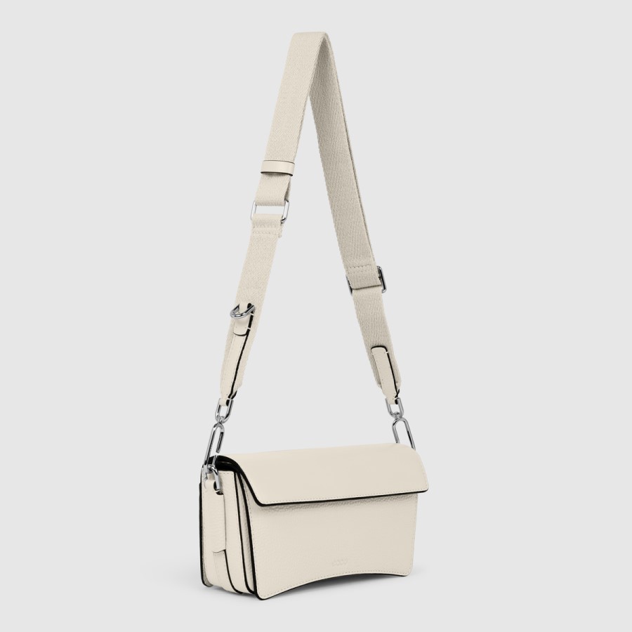 Geanta Caseta Creme Ecco Textureblock Compact Romania