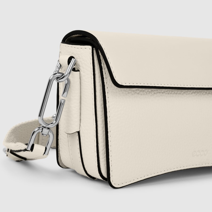 Geanta Caseta Creme Ecco Textureblock Compact Romania