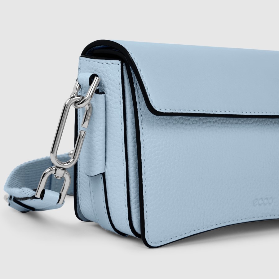 Geanta Caseta Textureblock Compact Ecco Sky Romania