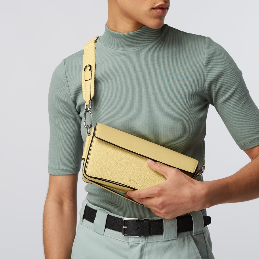 Geanta Caseta Textureblock Compact Pale Ecco Romania